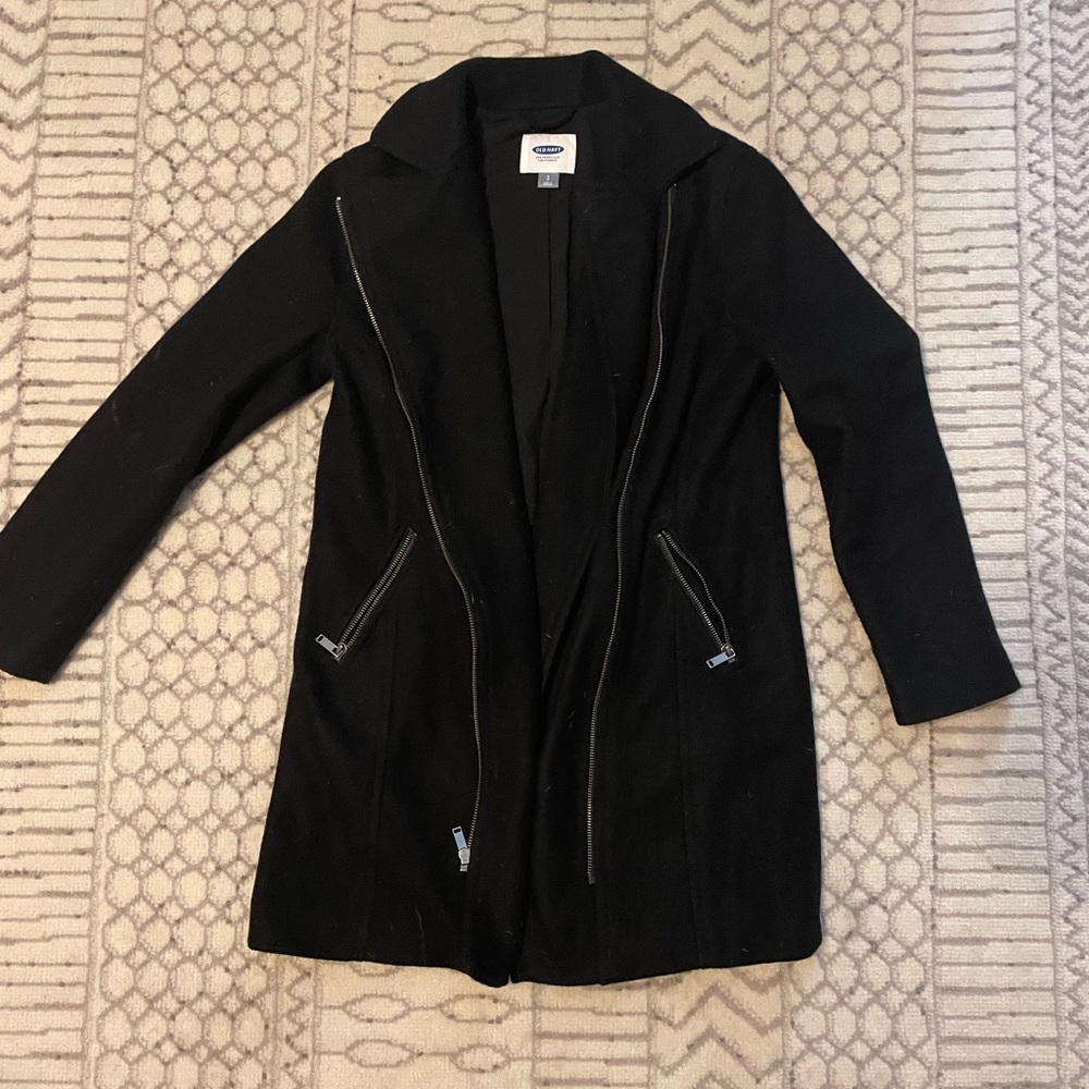 Old navy soft coat. Great condition. Clean and no rips or stains.
